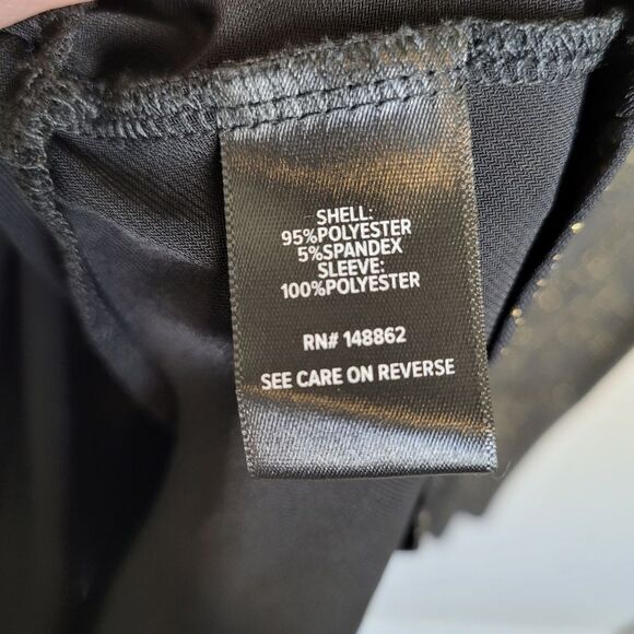 NEW TORRID Sparkly Party Dress Plus Size Formal Event Glam Black Glitter Sleek - Picture 14 of 15